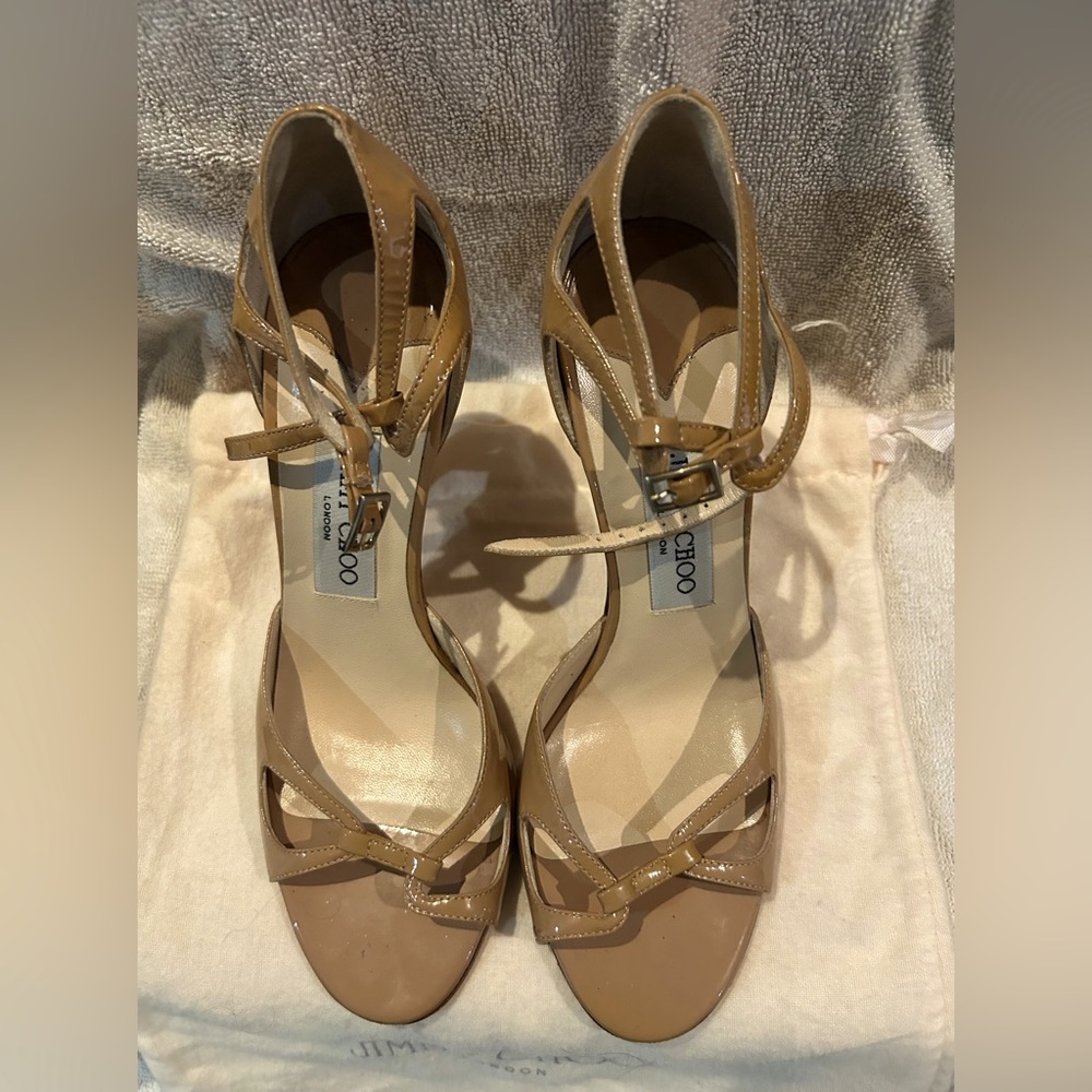 Jimmy Choo 4” heel sandals